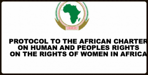 Protocol to the African Charter on Human & Peoples Rights - on the Rights of Women in Africa